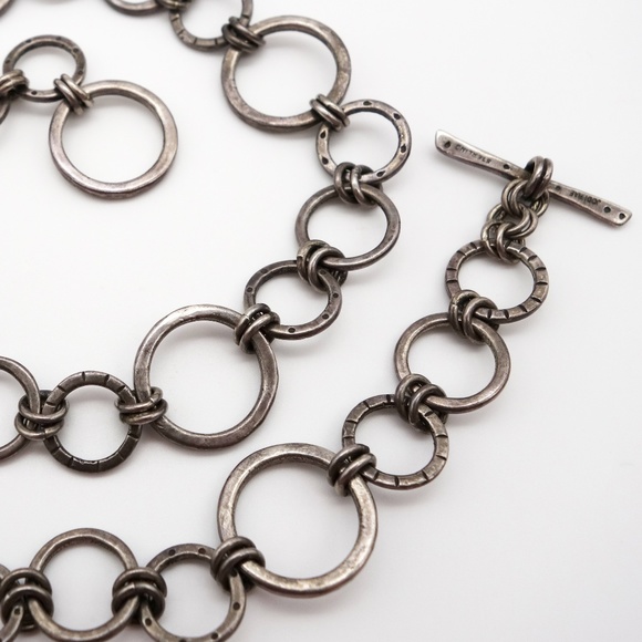 Jodi Rae stamp ring sterling silver necklace! - Picture 1 of 8